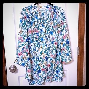 Violet & Claire Floral Blouse